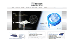 Desktop Screenshot of bustec.com